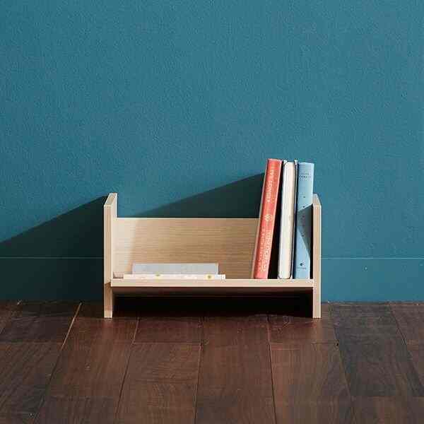 1段 モリ 斜め本棚