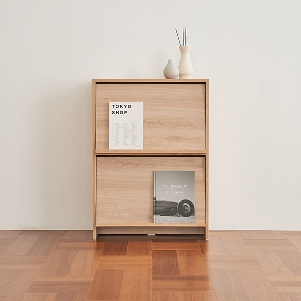 monofolio 2段2列 ヘイ マガジンラック［4色］ | 棚・チェスト