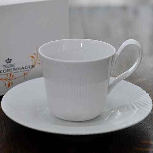 ホワイトエレメンツ ハイハンドルカップ&ソーサー 250ml