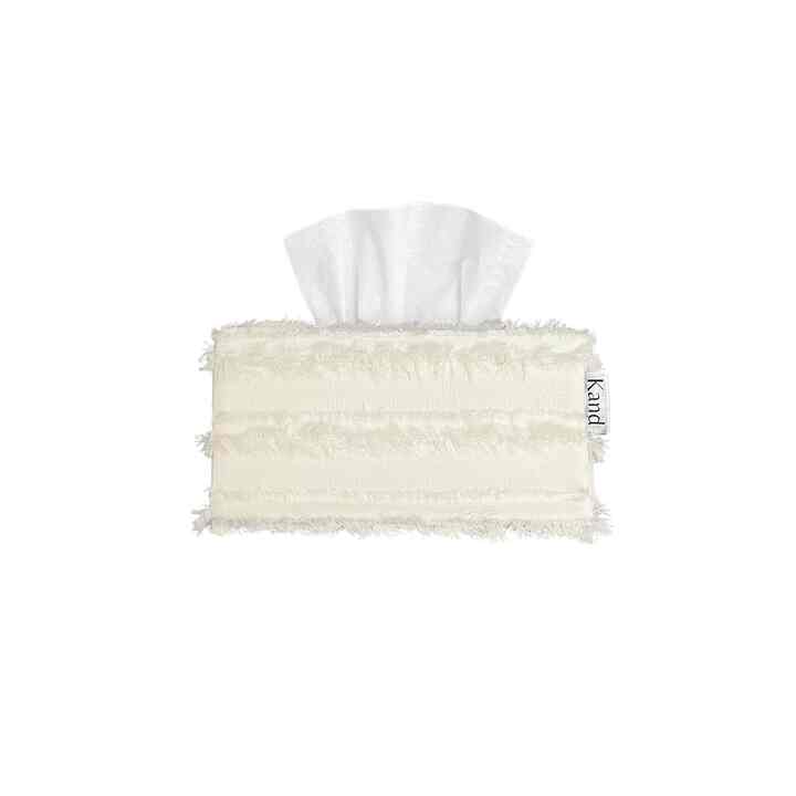 Cream Tango Fringe ティッシュケース［2サイズ］