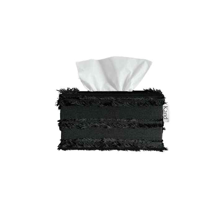 Black Tango Fringe ティッシュケース［2サイズ］