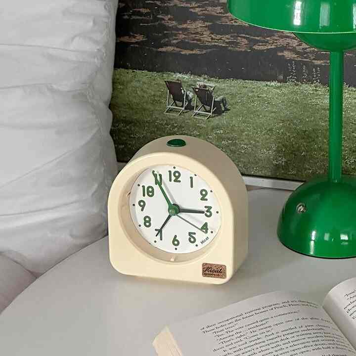 Bon Bon アーチ型 アナログ 置き時計