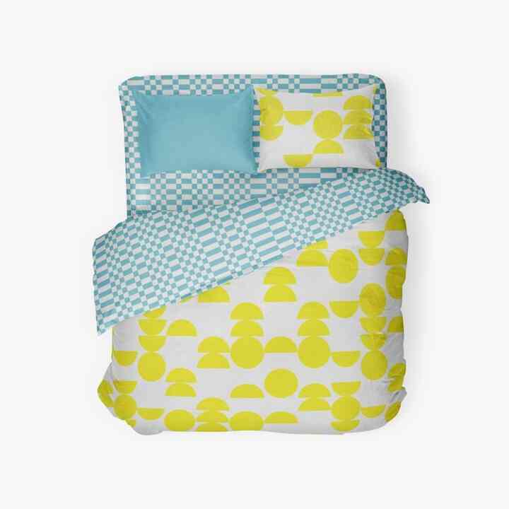 BE MY HALF LIME 布団カバー