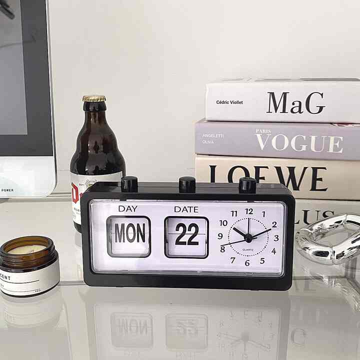 カレンダー 卓上時計