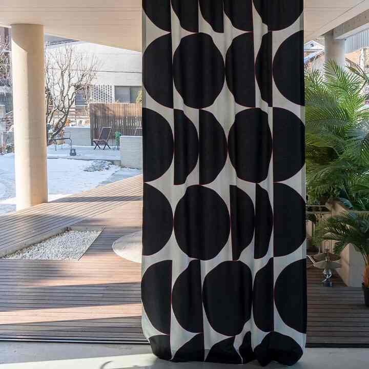 MOONY MOONIE BLACK カーテン