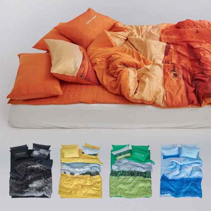 Photo art カバーのいらない布団セット［2サイズ・5種］