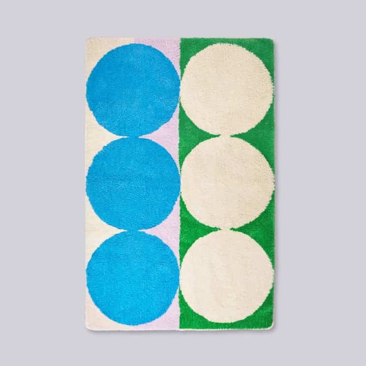 FULL OF HAPPINESS CREAM ラグ