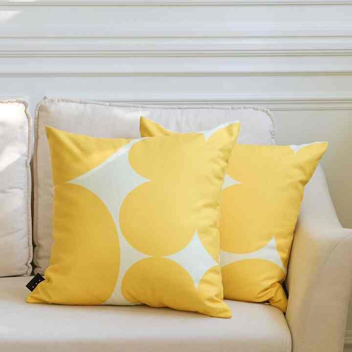 MY FAVORITE THINGS YELLOW クッションカバー 50x50