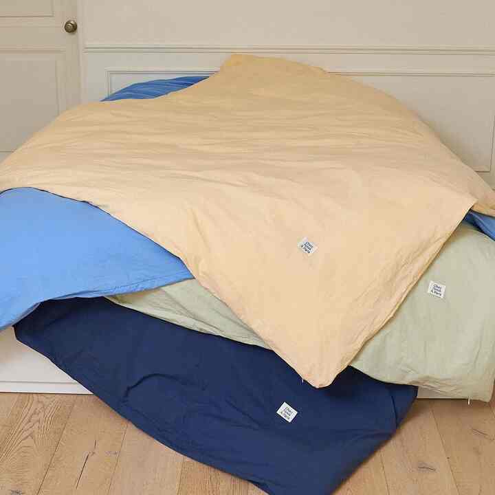 モーニング コットン 布団カバー［4色・3サイズ］