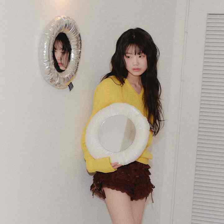 Archive Circle Mirror 38x38cm［2色］