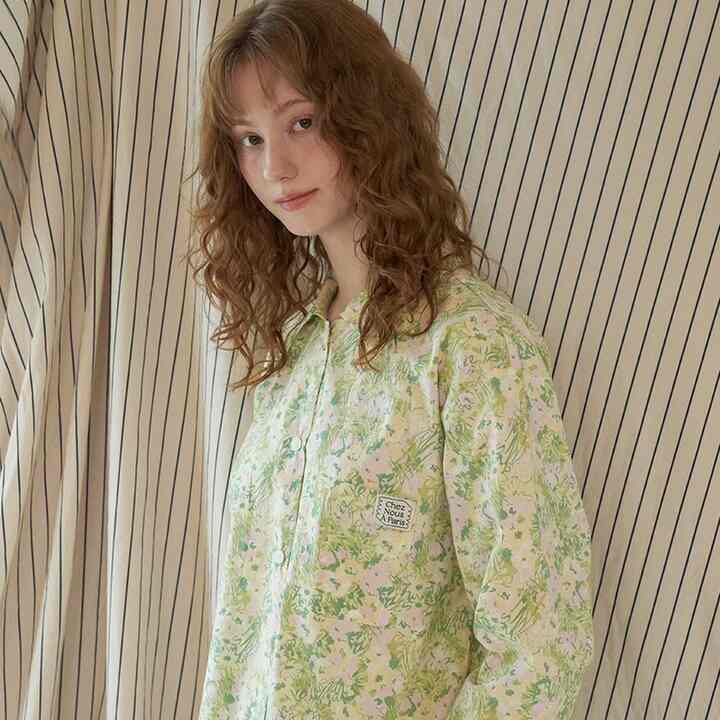 カリン ミント パジャマ セット