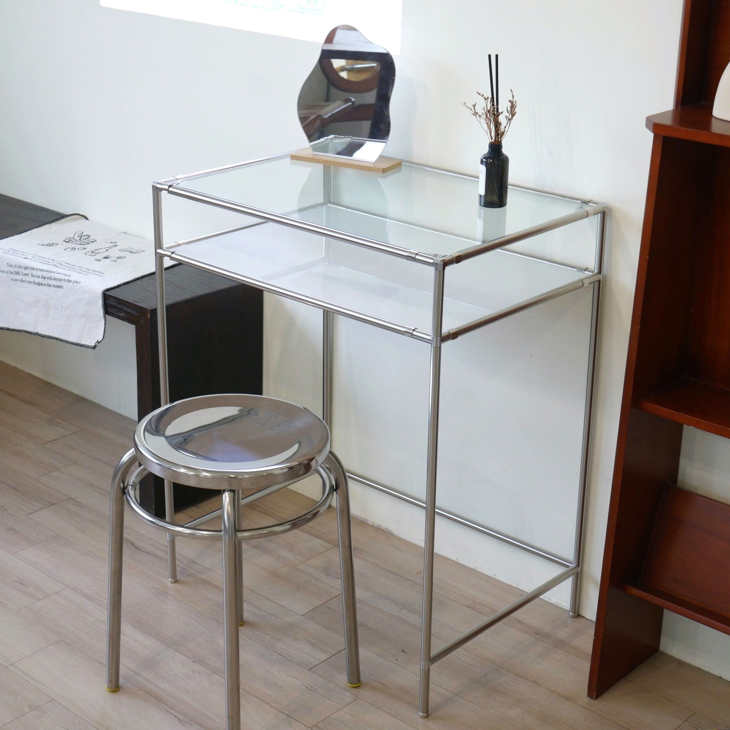 O'gre ステンレス モジュール コンソール | ドレッサー・コンソール