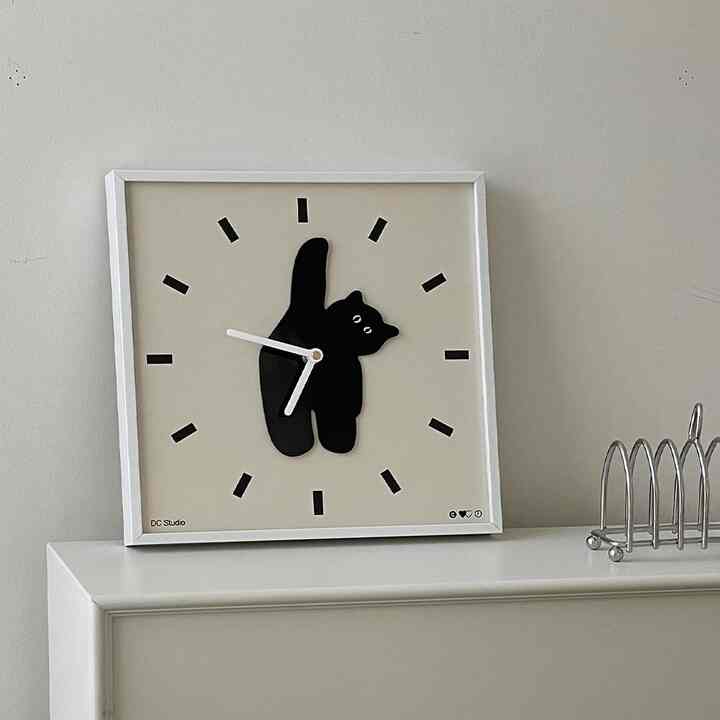 Cat wall Clock