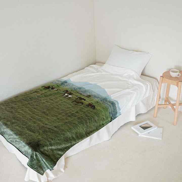 JEJU マウンテンホース ブランケット