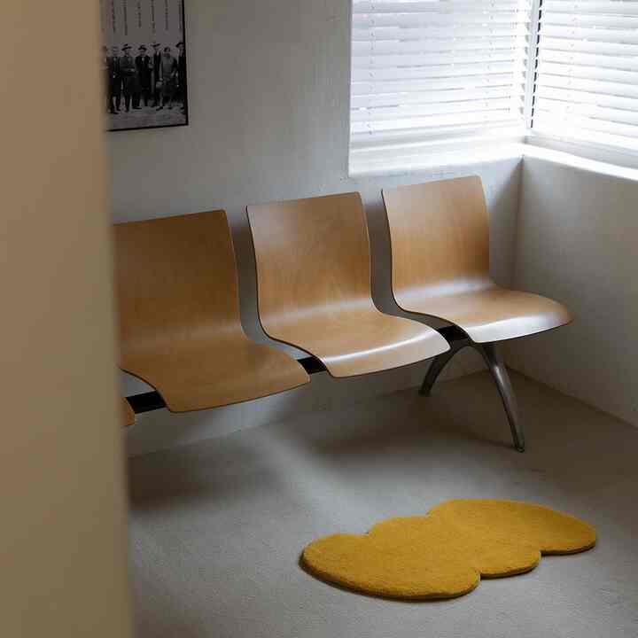 Willy タフティング ラグ［2色］