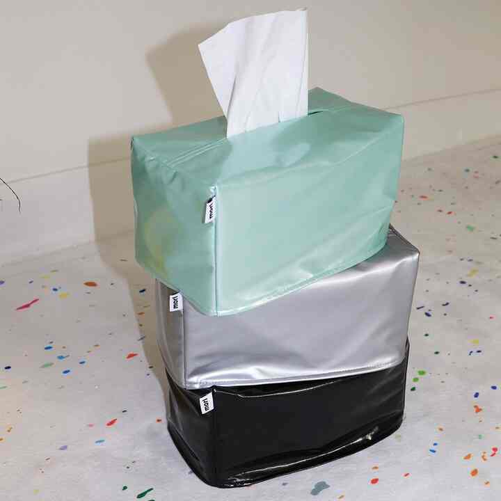 エナメル ティッシュケース［3色］