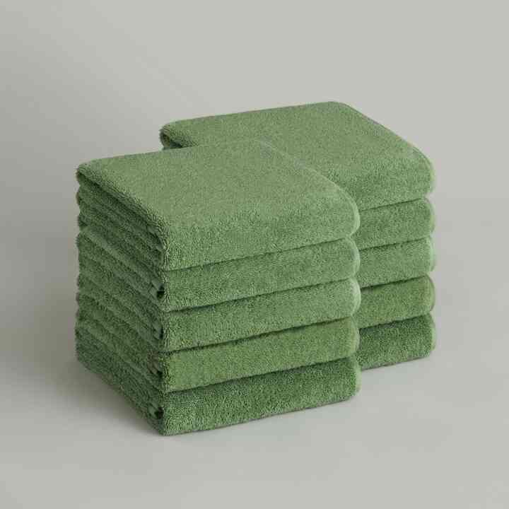 フェイスタオル 10枚 セージ