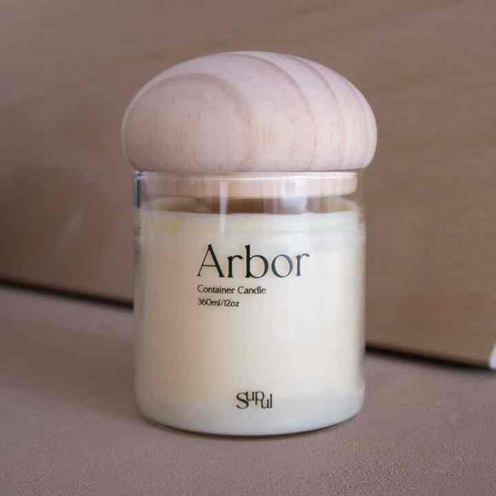 Supul Container Candle - Arbor