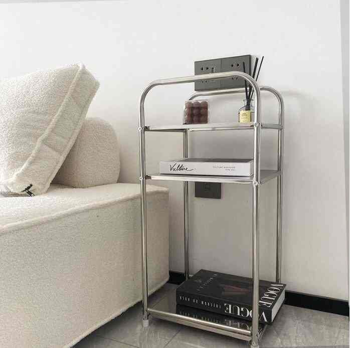 3段 モジュール スチール ラック ミニ