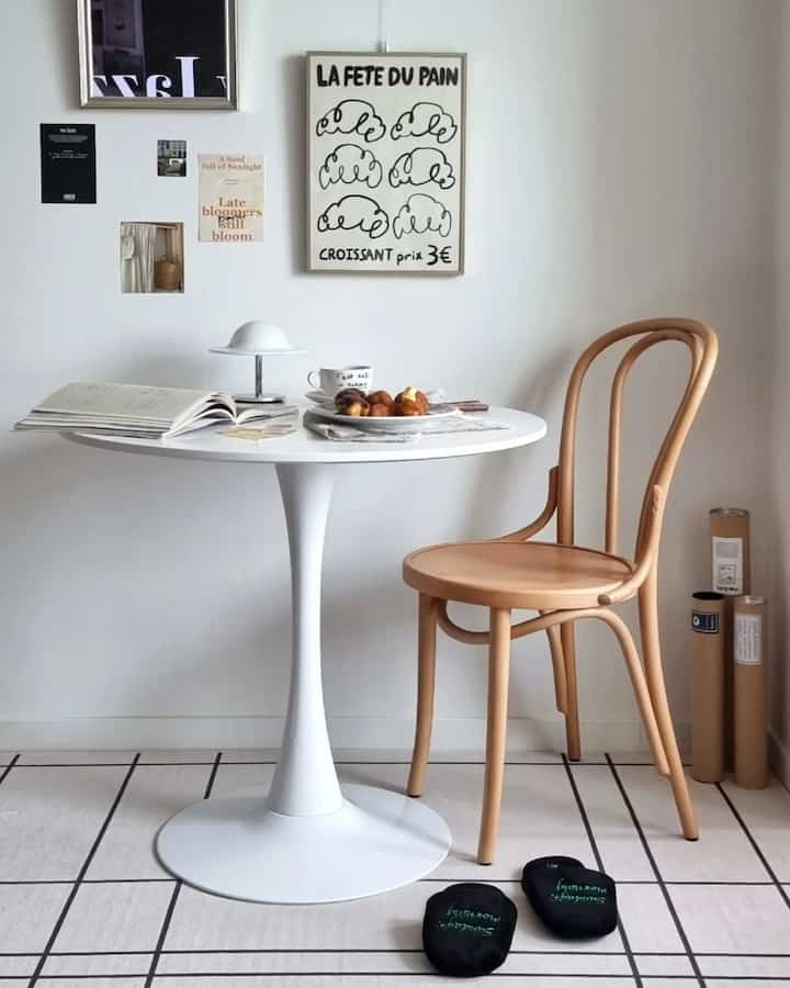 Cozy Wood ラウンド テーブル 80cm