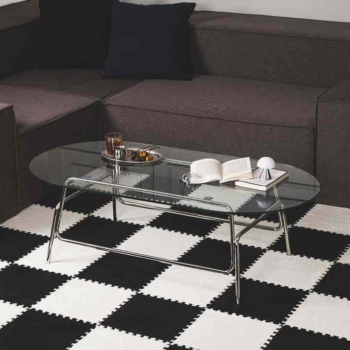 Pure 楕円形 ソファーテーブル