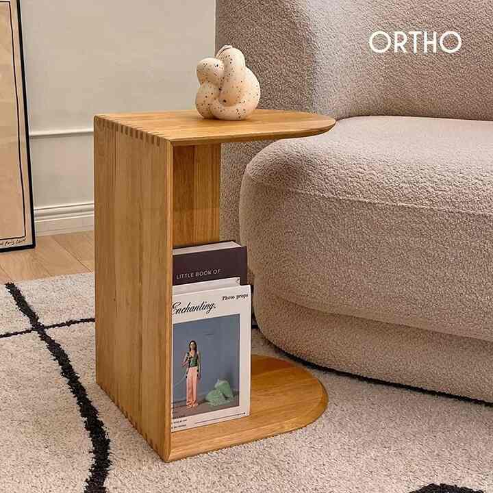 Ginger 原木 サイドテーブル［2色］