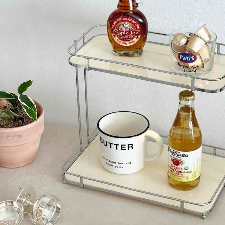 butter melly シェルフ 2段［2色］