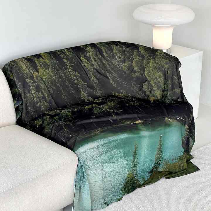 シフォン ファブリックポスター hidden lake［3サイズ］