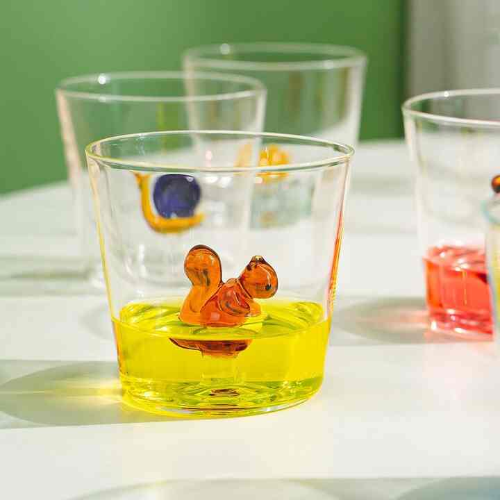 Animal Farm グラスコップ 400lm リス