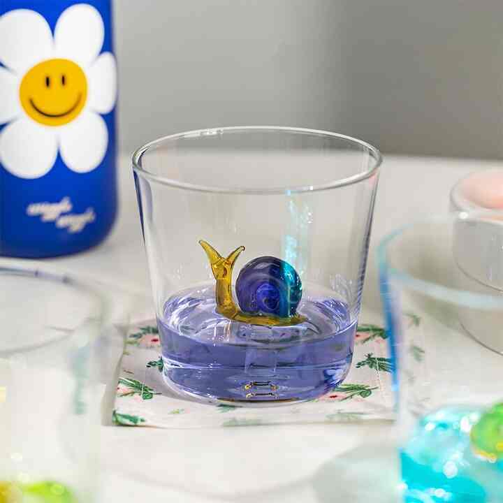 Animal Farm グラスコップ 400lm カタツムリ