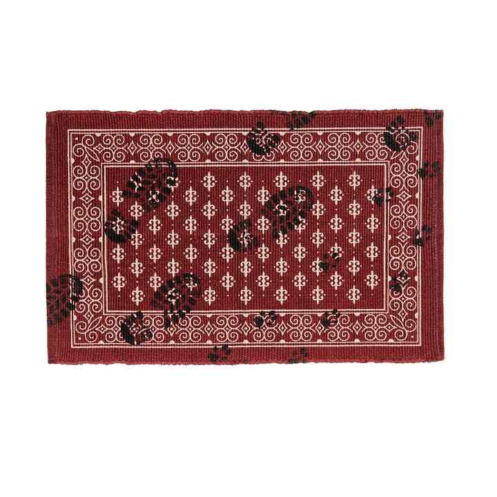 Footprinted doormat