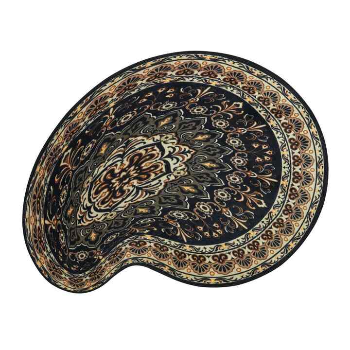 Modified Persian Rug (Black)