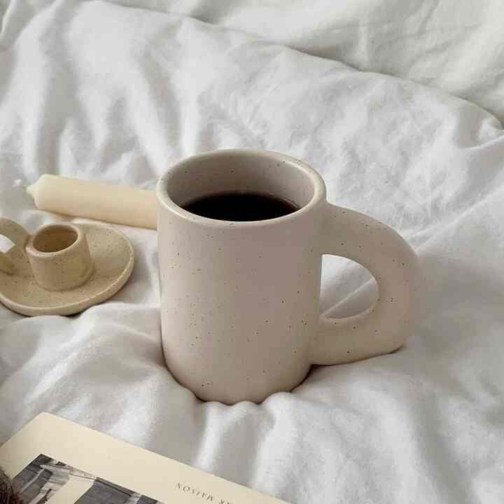 アイボリーアンドドット マグカップ 2点