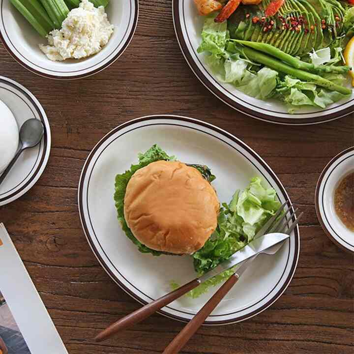 Newyork オーバル プレート 25cm［8色］