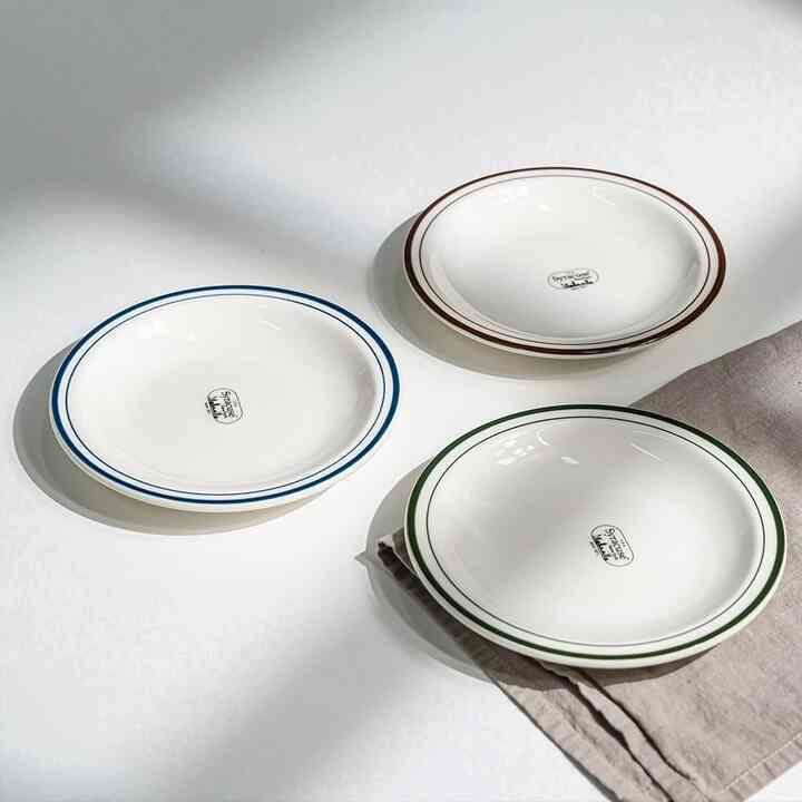 Kings inn ラウンド プレート 18cm［4色］