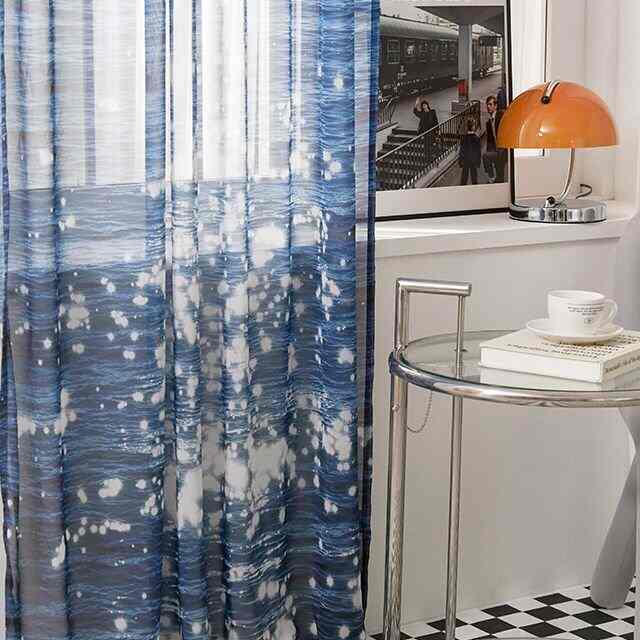 シフォン ファブリックポスター Deep Blue Ocean