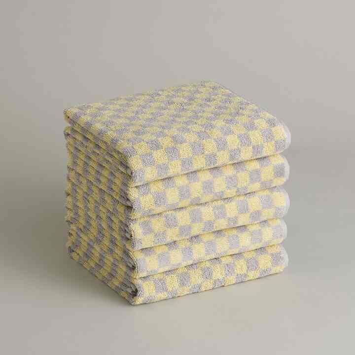 フェイスタオル 5枚セット［2色］