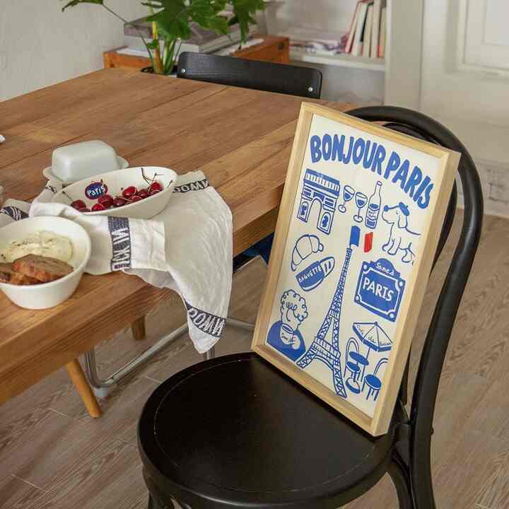 ポスター BONJOUR A3