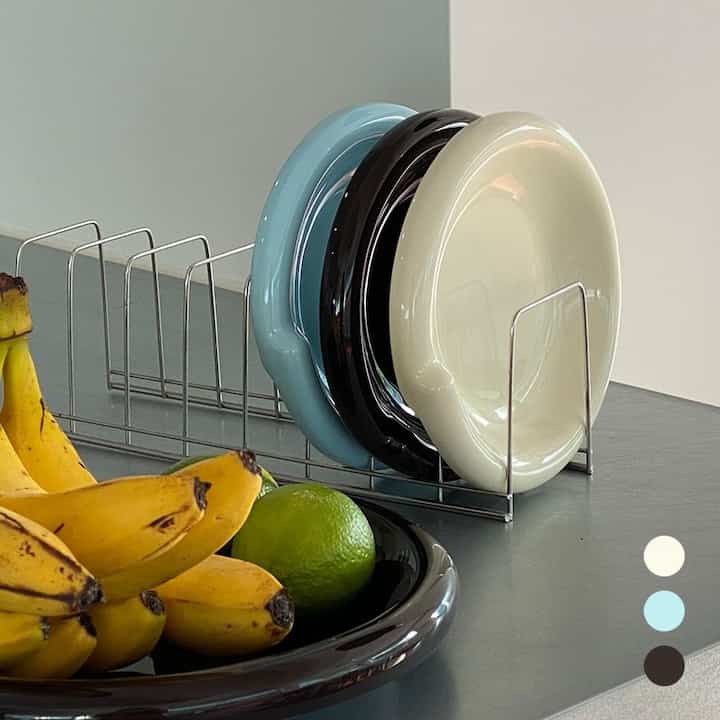 【DOUBLE NOD】ラウンド プレート S［3色］