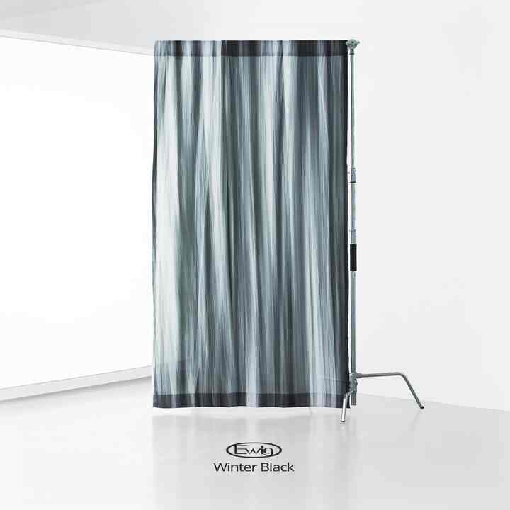 カーテン Winter Black