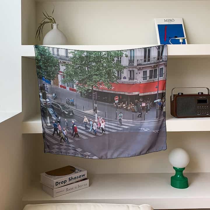 Lazy afternoon recordファブリックポスター 15 Promenade