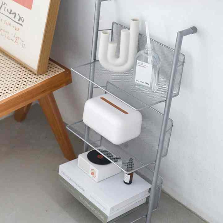 3段 CD マガジンラック スチール