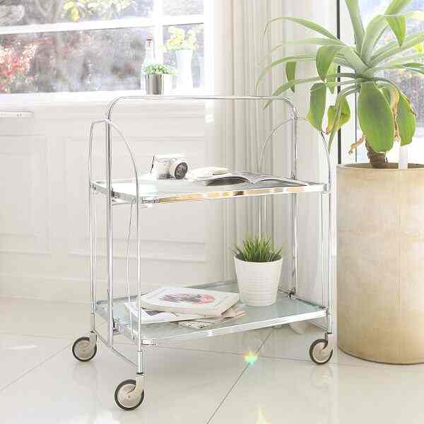 2段 折りたたみ ワゴン CL430［2種］