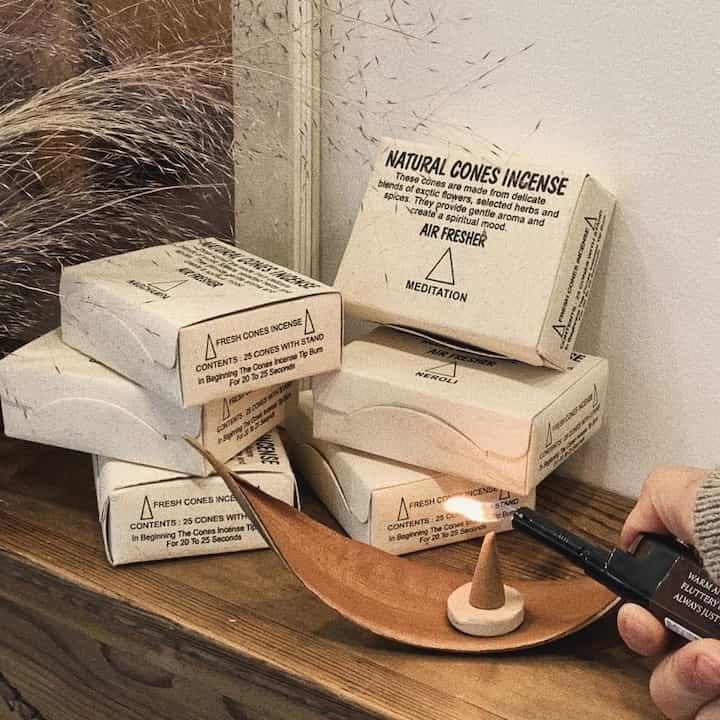 LOTUS Natural Cones インセンス［6種］