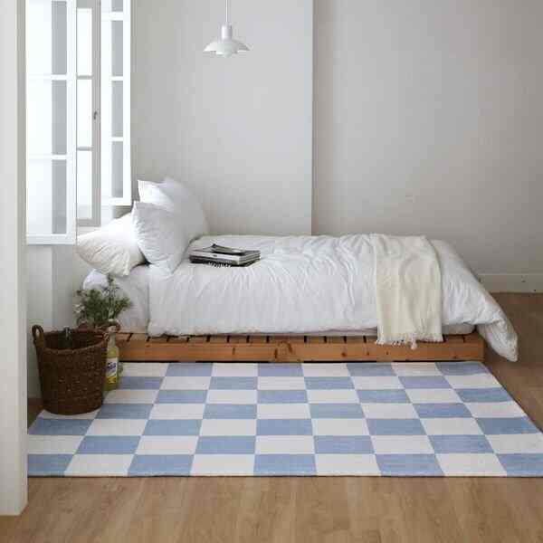 Totti Big Check ラグ［2色・3サイズ］