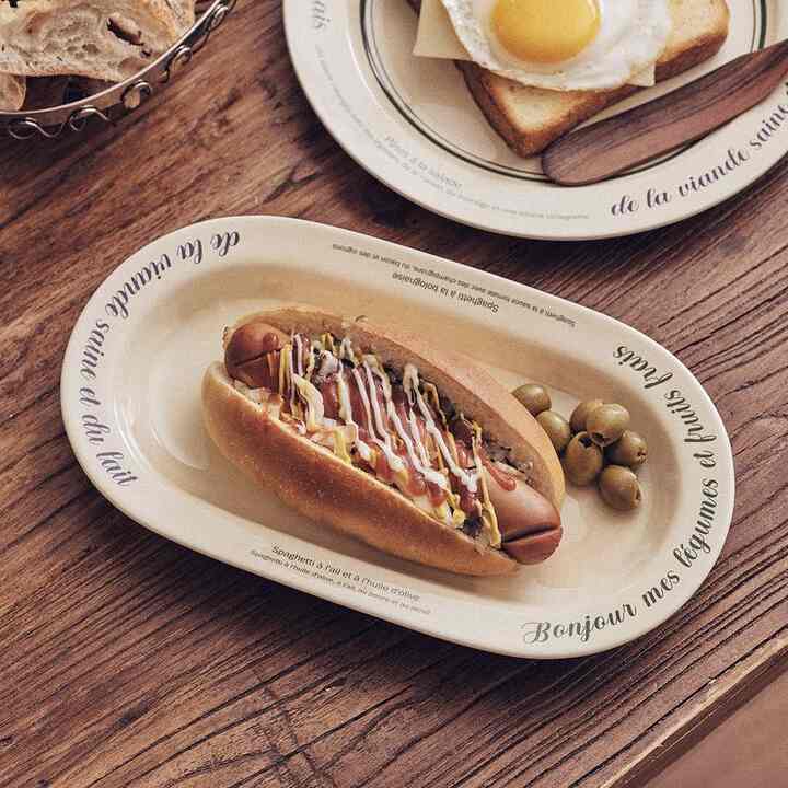 FARMING'S MARKET 楕円形 プレート 27cm