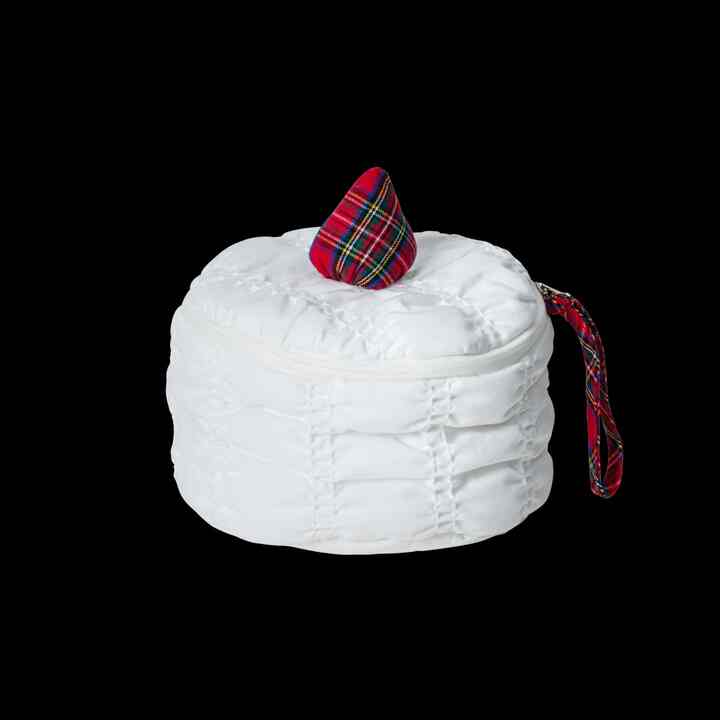 SOFTY ケーキ ポーチ White Round Cake