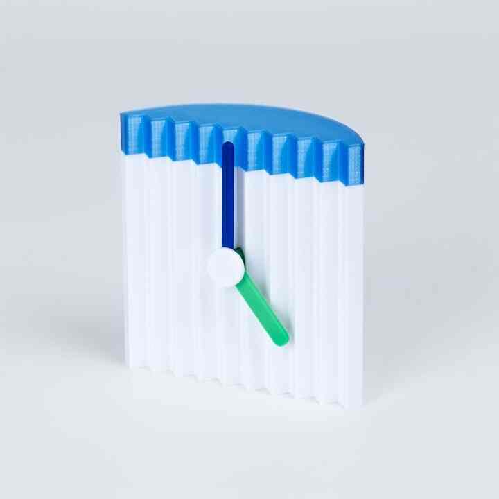 JELLO TABLE CLOCK (5 COLORS)