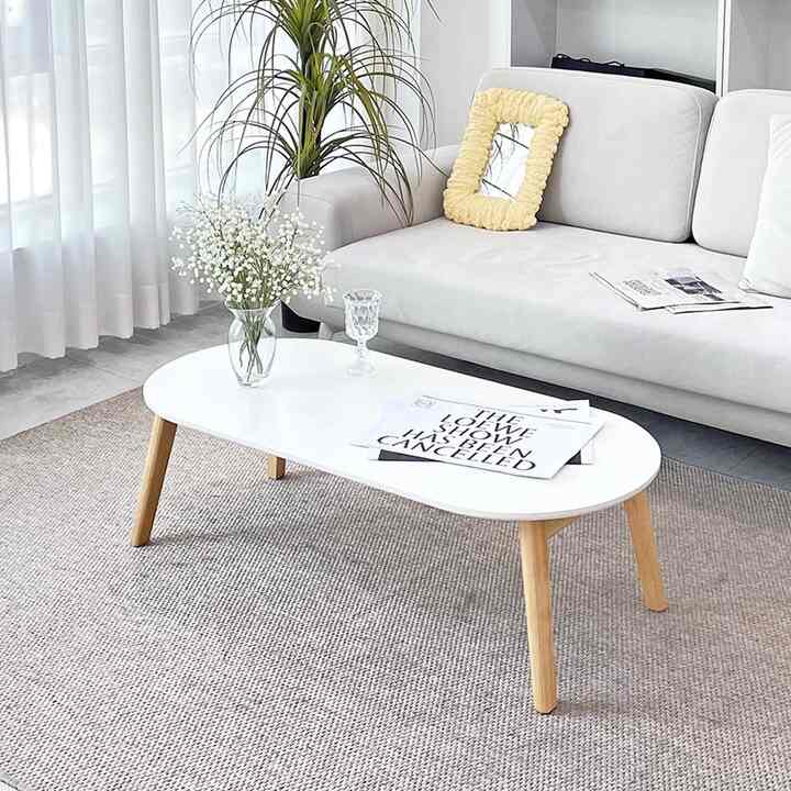 PENSEE ラウンド 折りたたみテーブル［2サイズ］