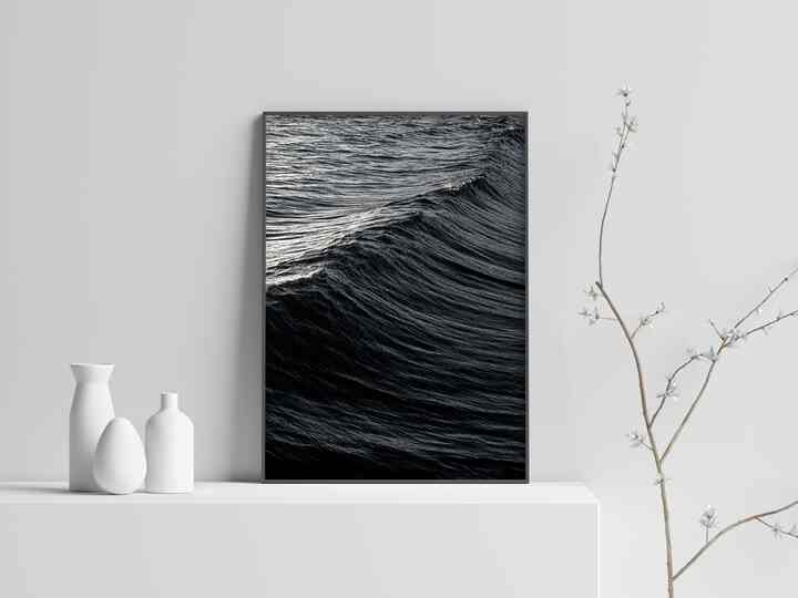 ポスター 波［4サイズ］